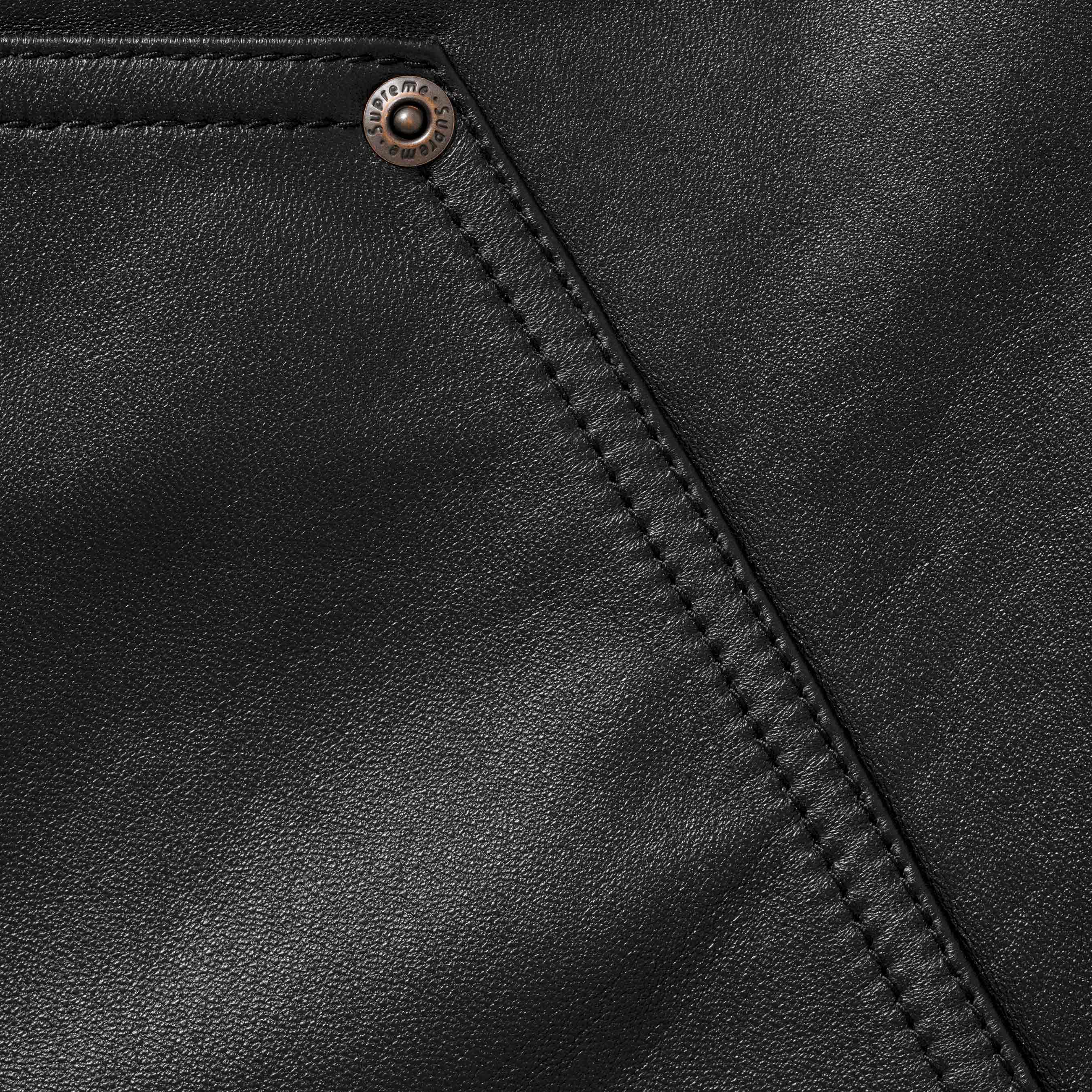 Leather Double Knee Painter Short view 9